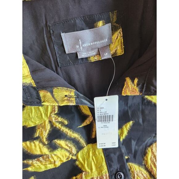 NWT Maeve The Bettina Tiered Shirt Mini Dress Sz LP Jacquard Edition #9H502 - Picture 9 of 12